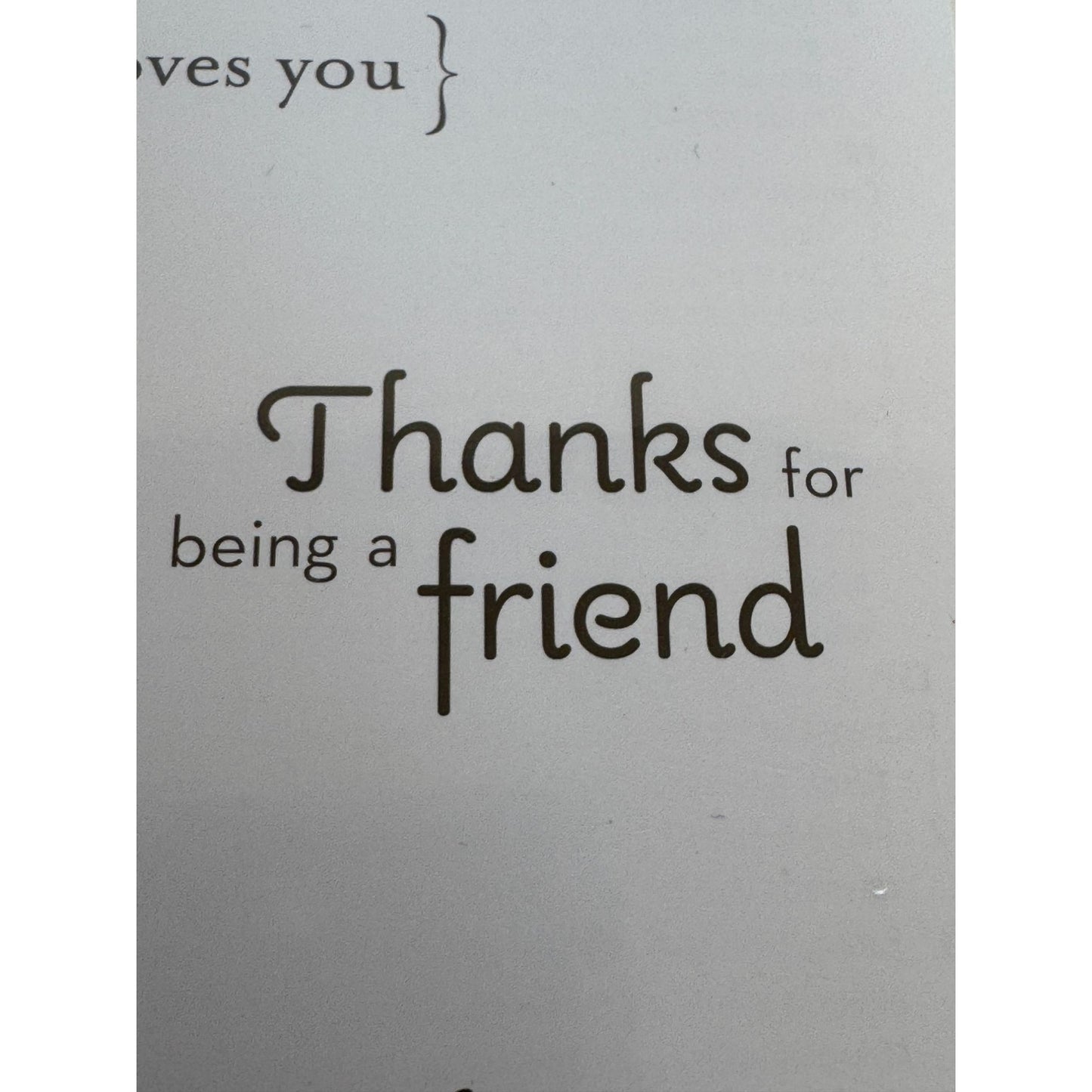 Stampin Up Clear Mount Rubber Stamp Set Happy Greetings Guess Who Loves You Word
