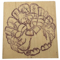 RubberNecker Rubber Stamp Thanksgiving Turkey Pilgrim Fall Harvest Card Making Wood Mounted