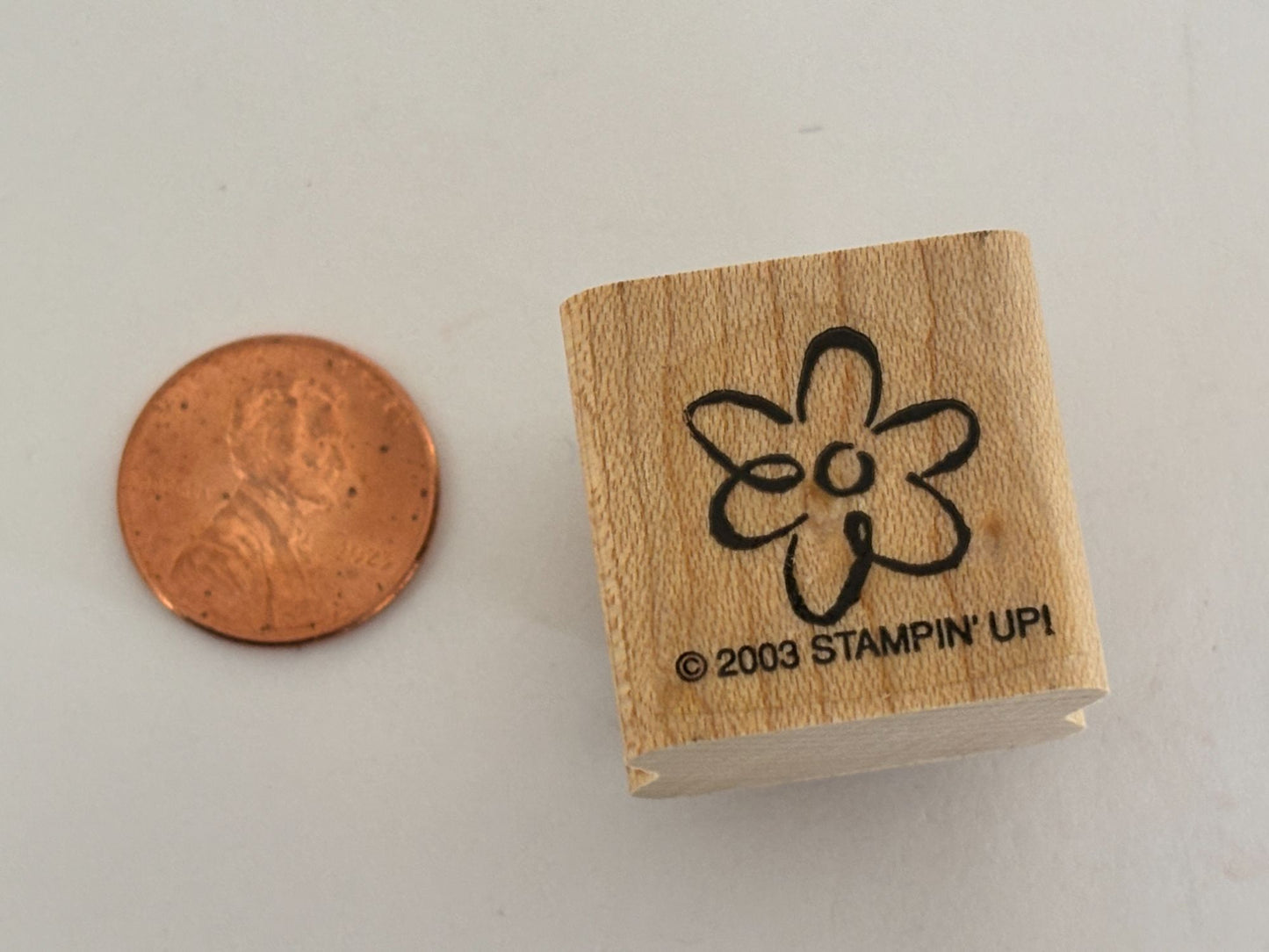 Stampin Up Rubber Stamp Flower Garden Spring Floral Card Making Paper Crafting