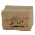 Stampin Up Rubber Stamp Snail Whimsical Woodland Creature Animal Card Making