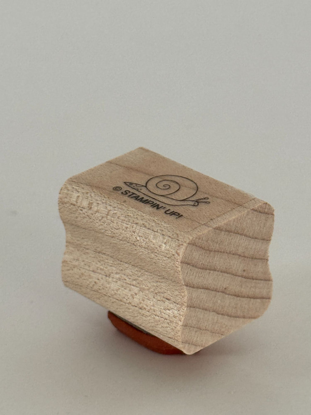 Stampin Up Rubber Stamp Snail Whimsical Woodland Creature Animal Card Making