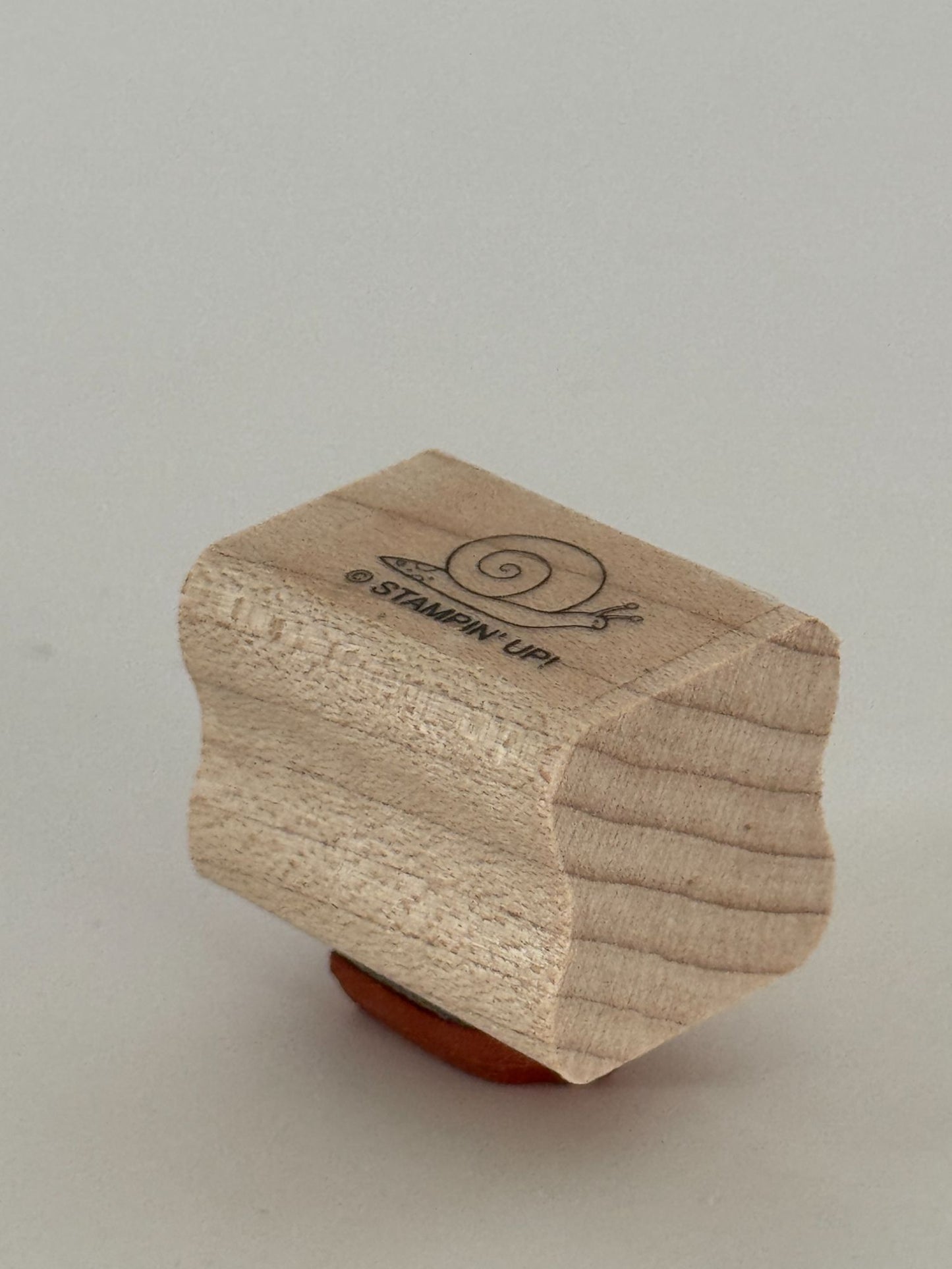 Stampin Up Rubber Stamp Snail Whimsical Woodland Creature Animal Card Making