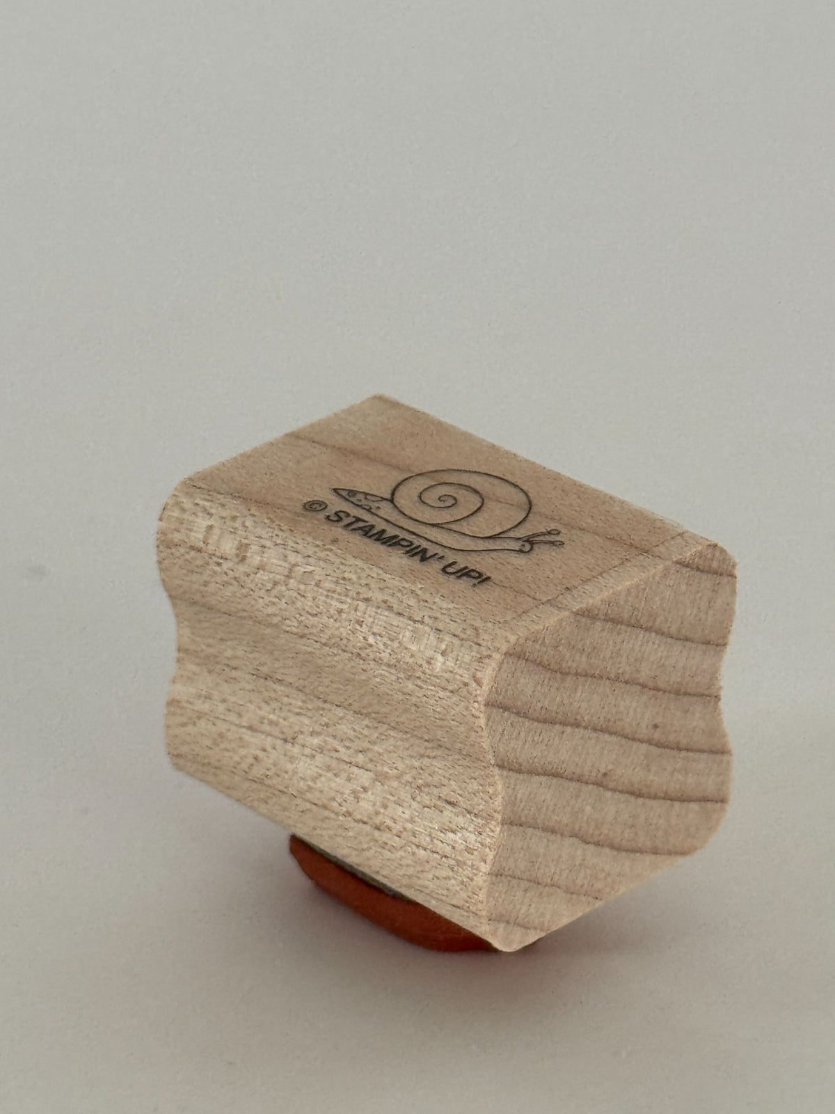 Stampin Up Rubber Stamp Snail Whimsical Woodland Creature Animal Card Making