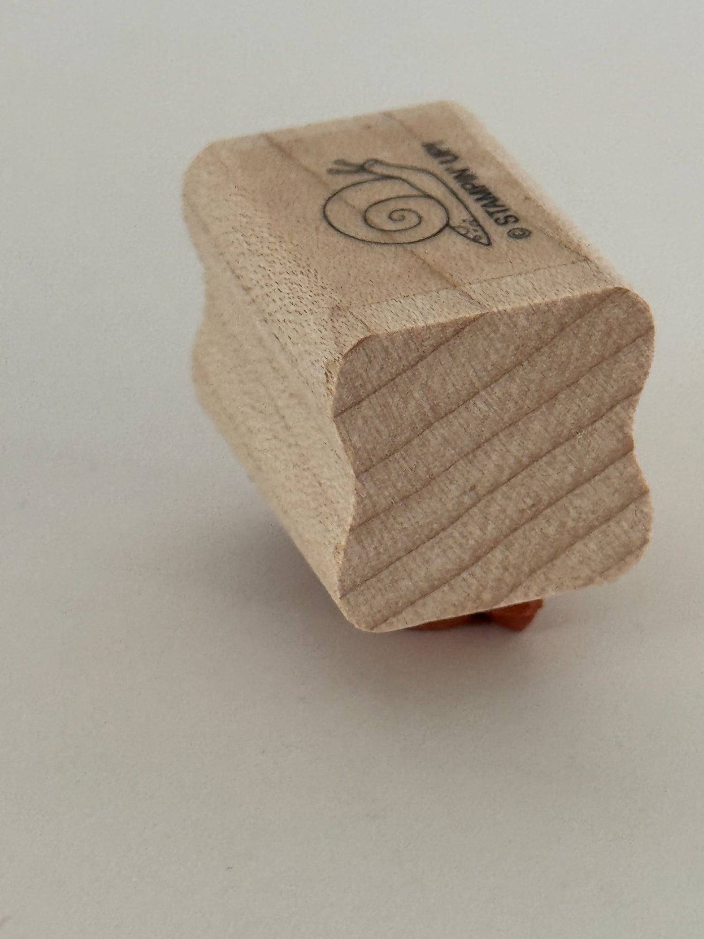 Stampin Up Rubber Stamp Snail Whimsical Woodland Creature Animal Card Making