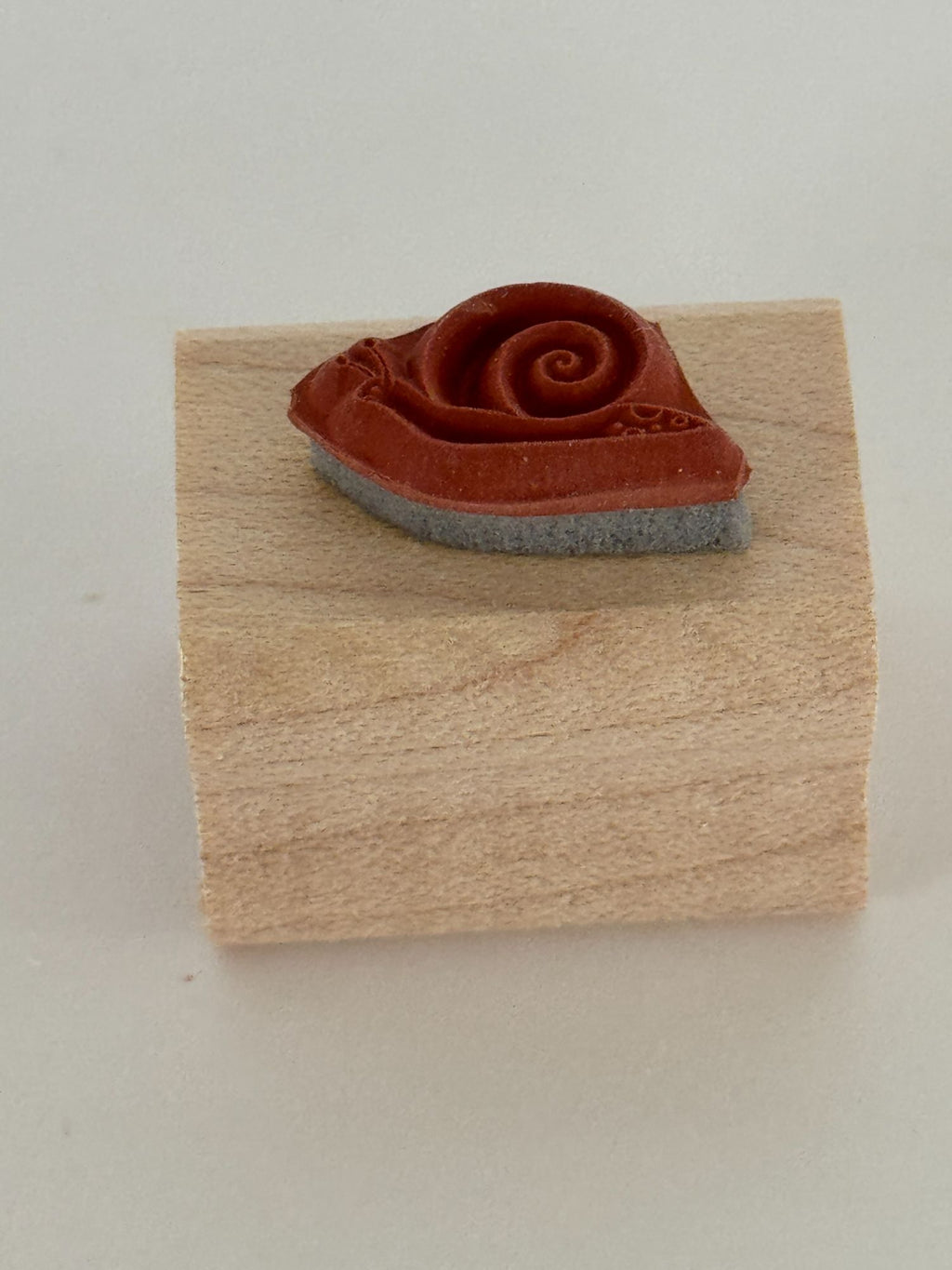 Stampin Up Rubber Stamp Snail Whimsical Woodland Creature Animal Card Making