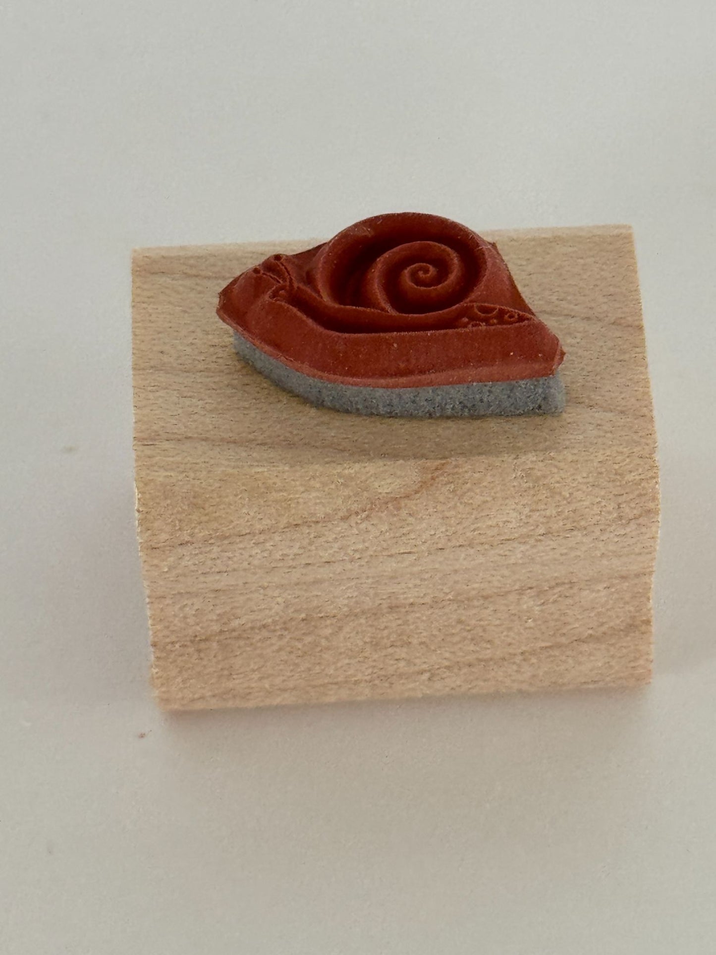 Stampin Up Rubber Stamp Snail Whimsical Woodland Creature Animal Card Making