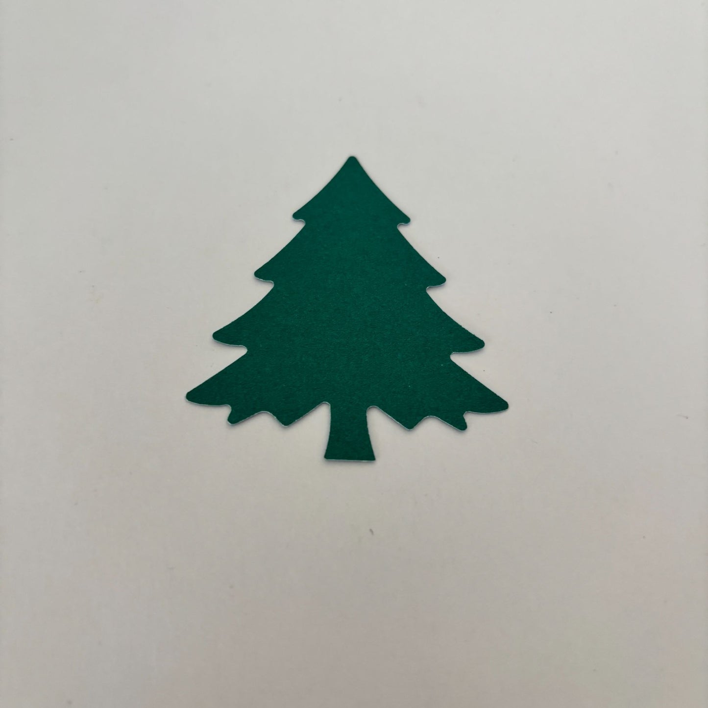 EK Success Paper Punch Christmas Tree Card Making Holidays Nature Evergreen Flat Silhouette