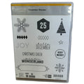 Stampin Up Stamp Set December Wonder Christmas Cheer Snowflake Cards Labels Dies Framelits Winter
