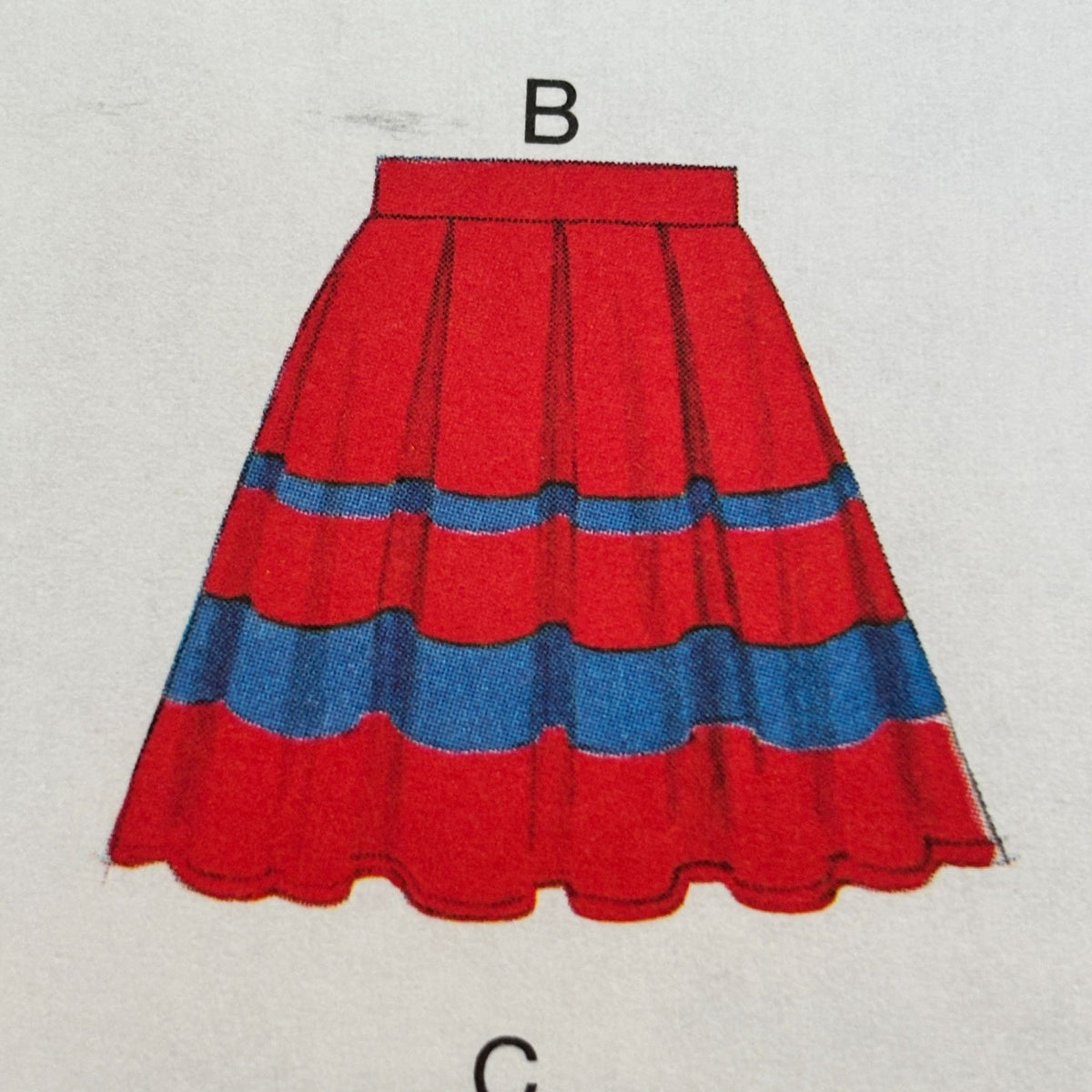McCalls Sewing Pattern M6706 Skirts Petticoat Retro Feminine Skirt Easy 14-22 UC