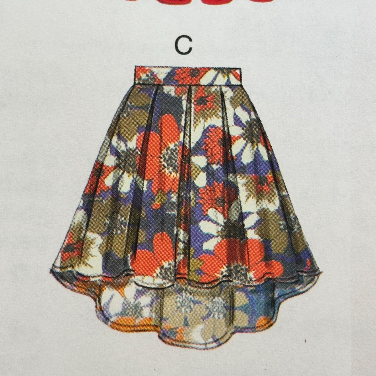McCalls Sewing Pattern M6706 Skirts Petticoat Retro Feminine Skirt Easy 14-22 UC
