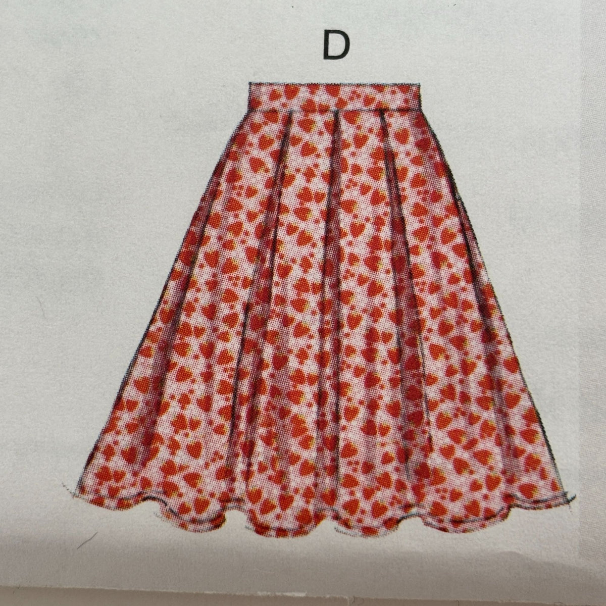 McCalls Sewing Pattern M6706 Skirts Petticoat Retro Feminine Skirt Easy 14-22 UC