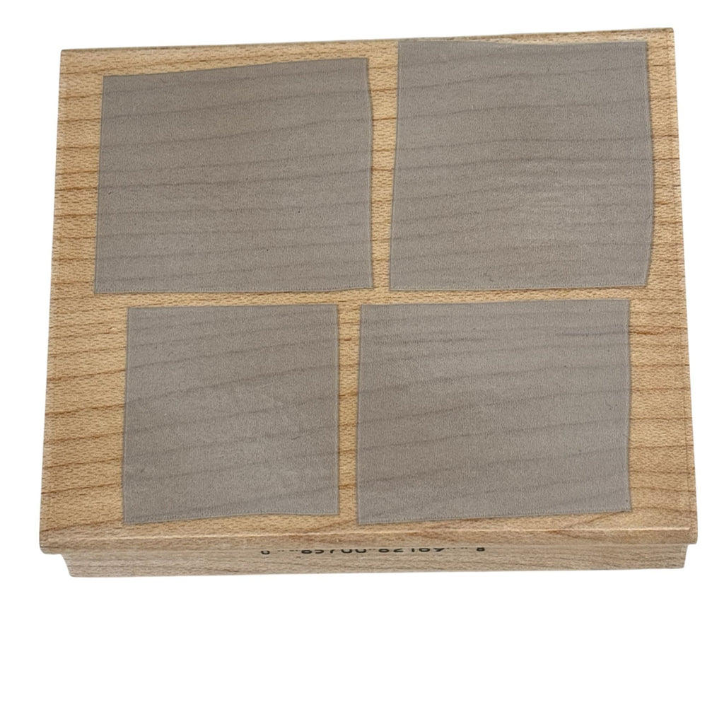 Hero Arts Rubber Stamp Irregular Background Blocks Texture Cardmaking Craft H2353 Abstract Squares Wooden