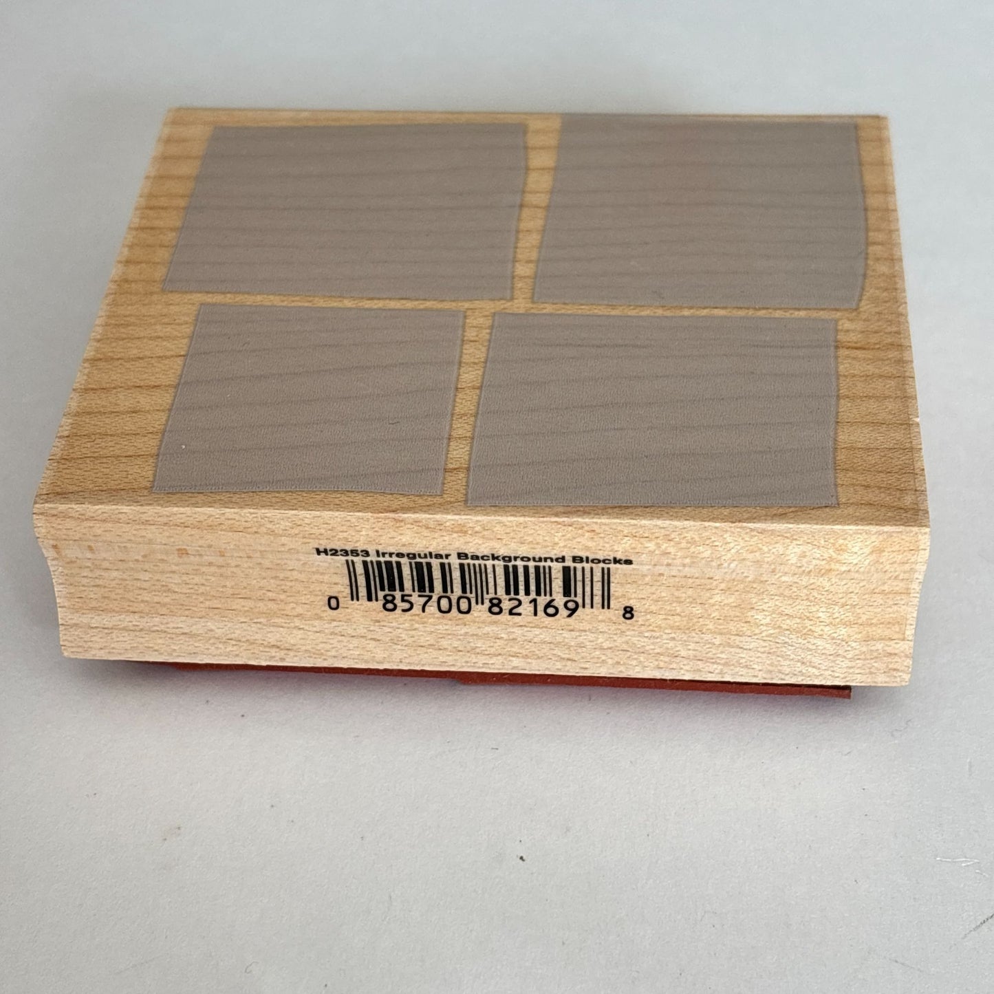 Hero Arts Rubber Stamp Irregular Background Blocks Texture Cardmaking Craft H2353 Abstract Squares Wooden