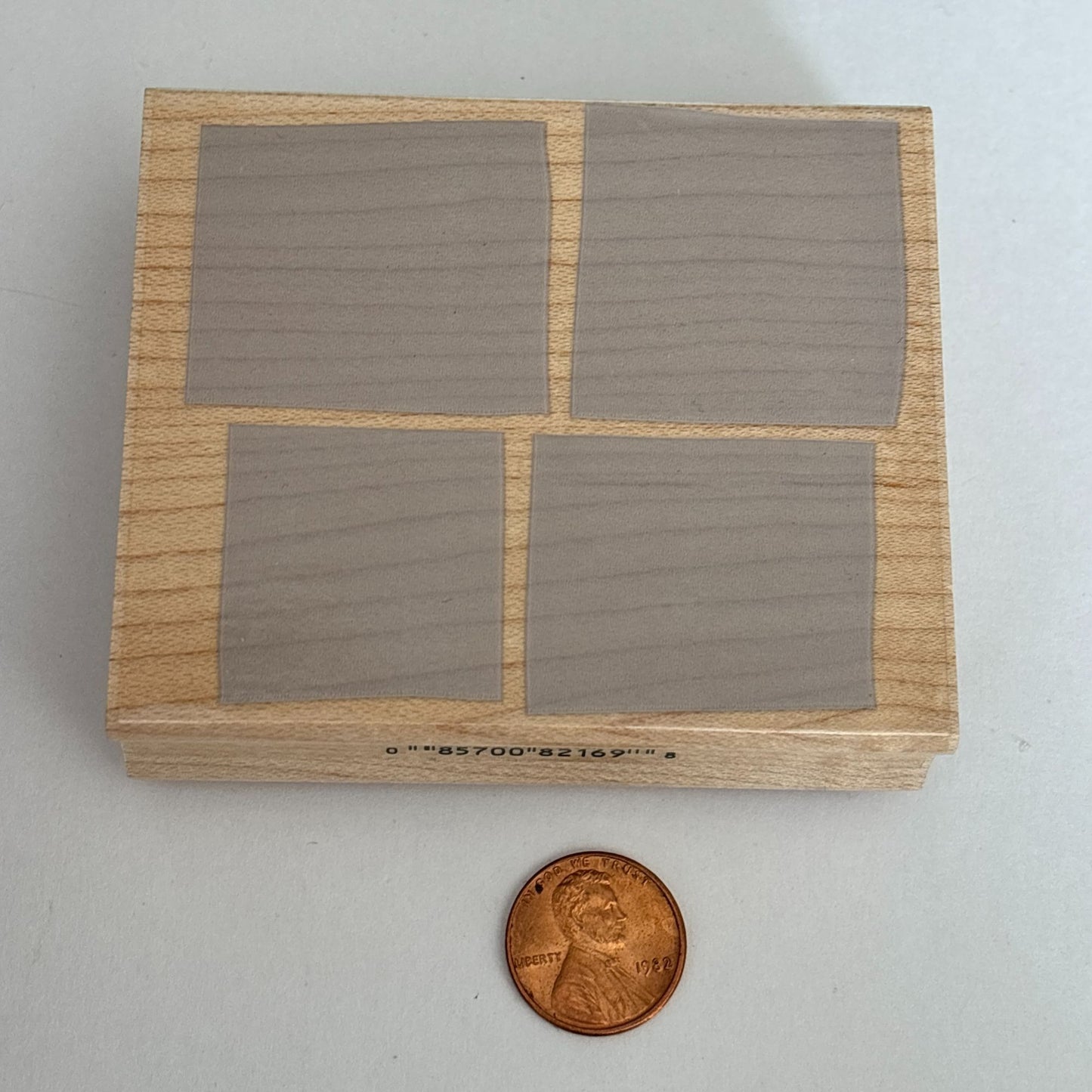 Hero Arts Rubber Stamp Irregular Background Blocks Texture Cardmaking Craft H2353 Abstract Squares Wooden