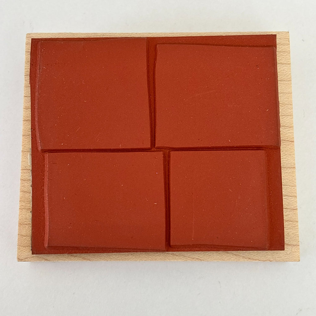 Hero Arts Rubber Stamp Irregular Background Blocks Texture Cardmaking Craft H2353 Abstract Squares Wooden