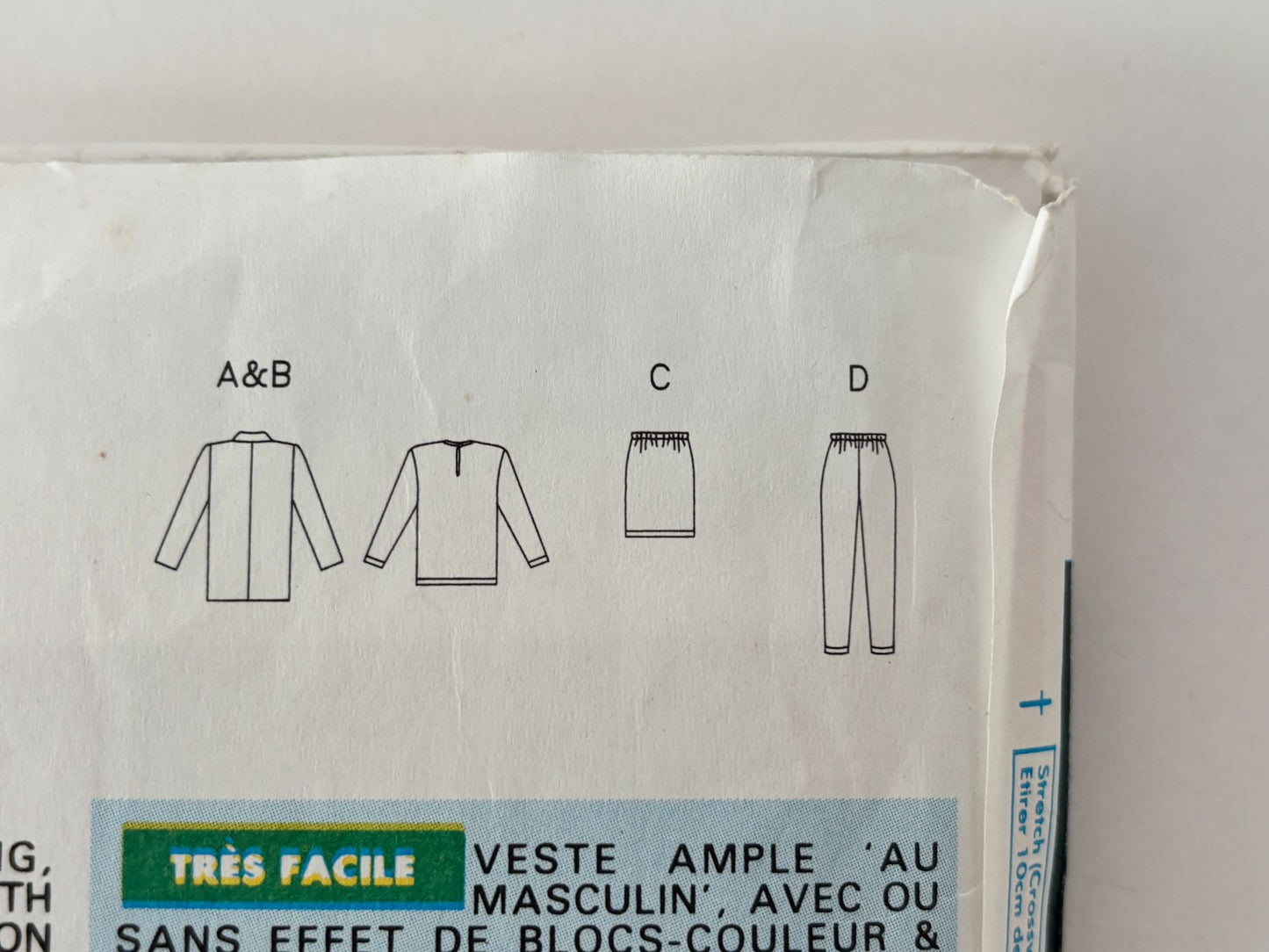 Butterick Sewing Pattern 6290 Blazer Jacket Pants 1990s School Girls 12 14 Uncut