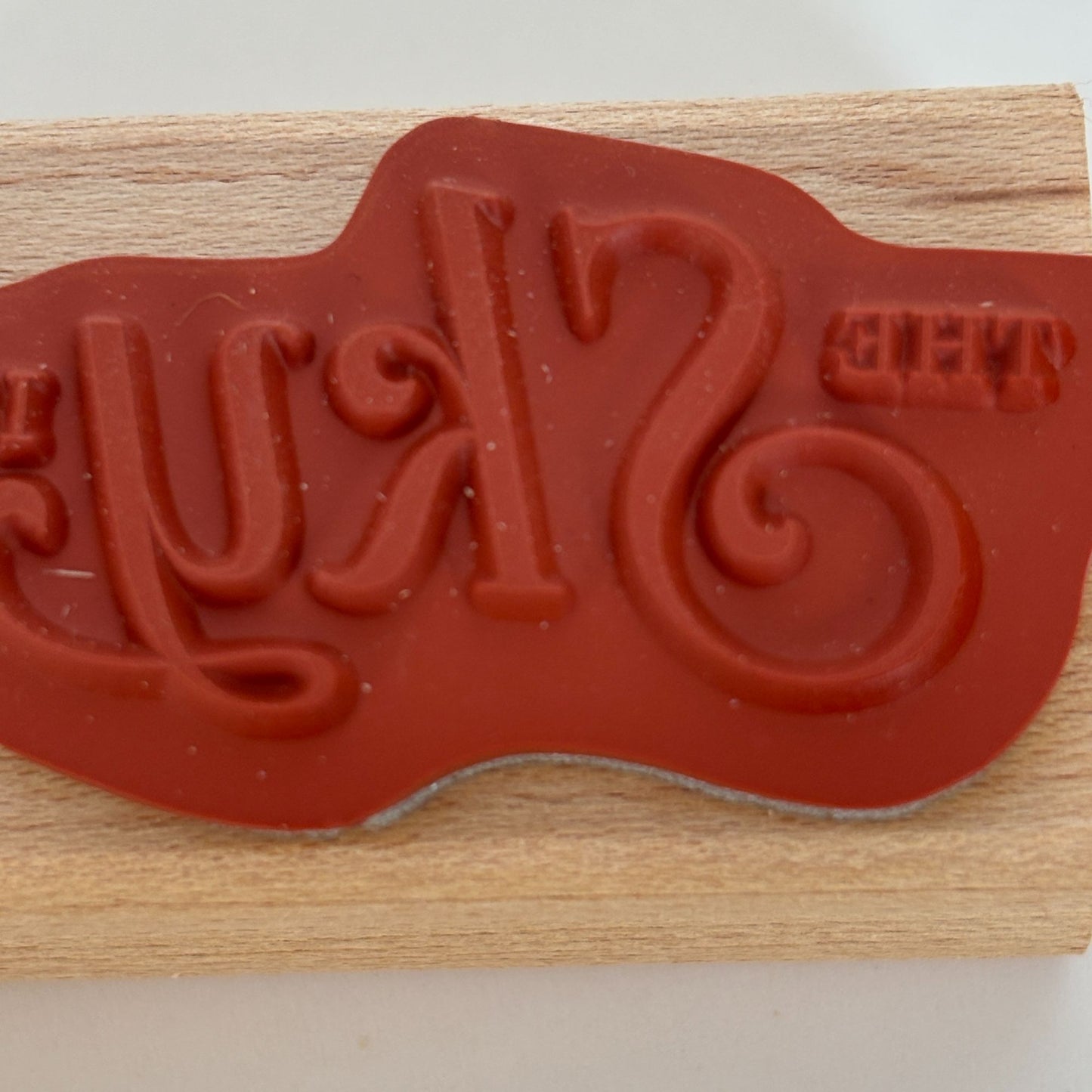 Stampin Up Rubber Stamp The Sky is the Limit Inspirational Message Card Making