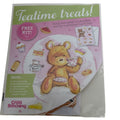 The World of Cross Stitching Cookie Bear Cross Stitch Card Kit Teatime Treats