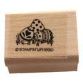 Stampin Up Easter Egg Hunt Rubber Stamp Decorated Eggs Card Making Spring Craft Small Tiny