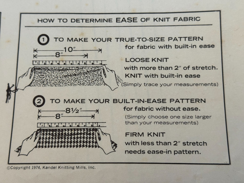 Kandel Sewing Pattern 10 Harmony Pants 8-20 Wide Straight Leg Rolled 1970s Uncut