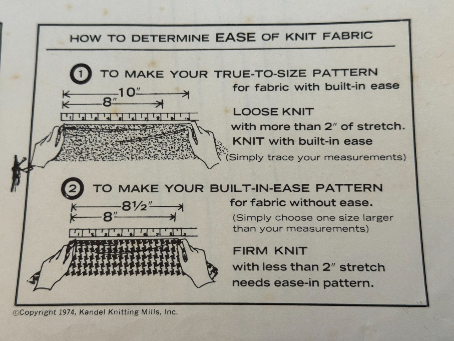 Kandel Sewing Pattern 10 Harmony Pants 8-20 Wide Straight Leg Rolled 1970s Uncut