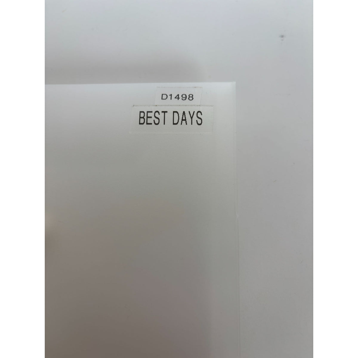 CTMH My Acrylix Acrylic Stamp Set Best Days A Wonderful Season of Love Fun Hope