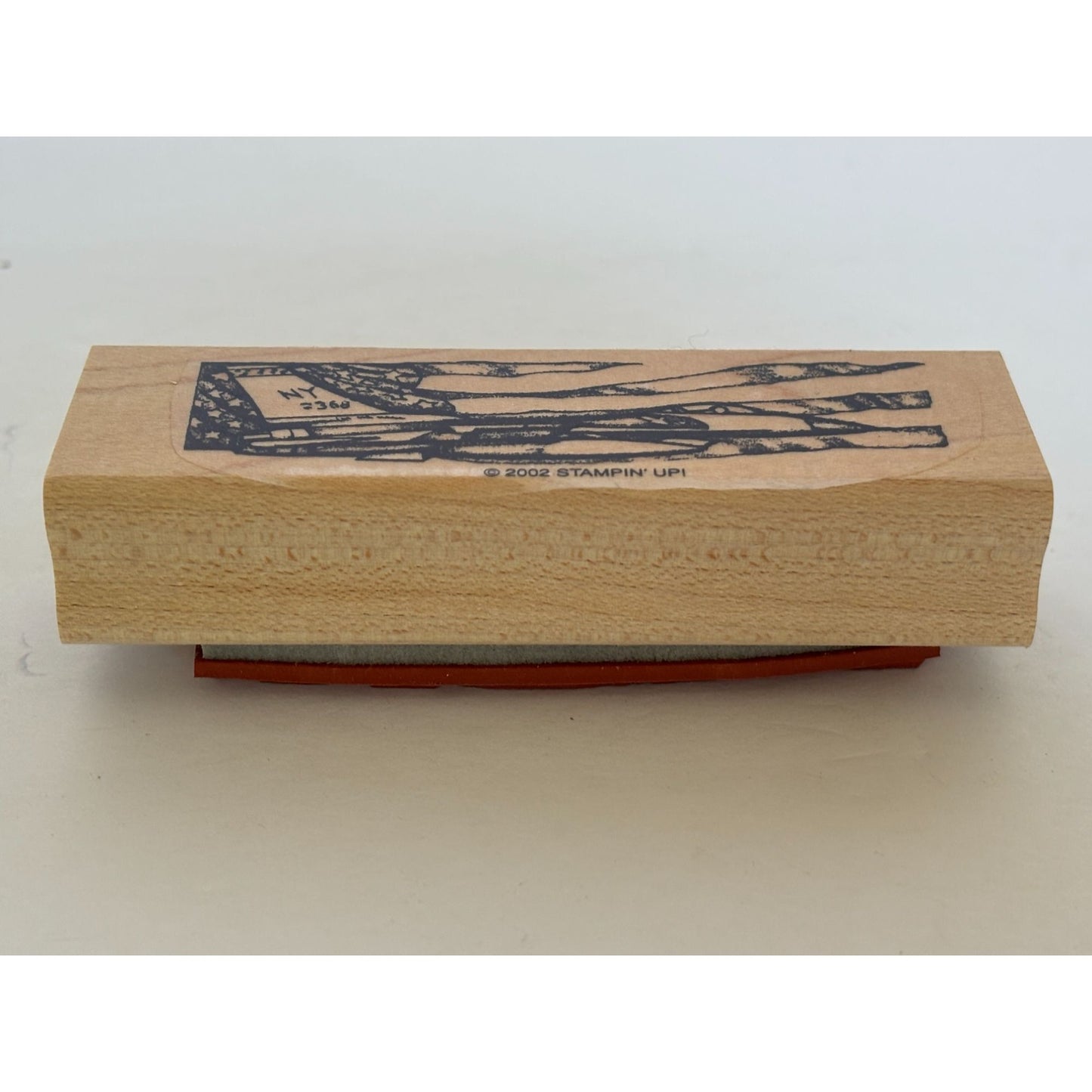 Stampin Up Rubber Stamp Set Courage Honor Military Soldier Praying Purple Heart