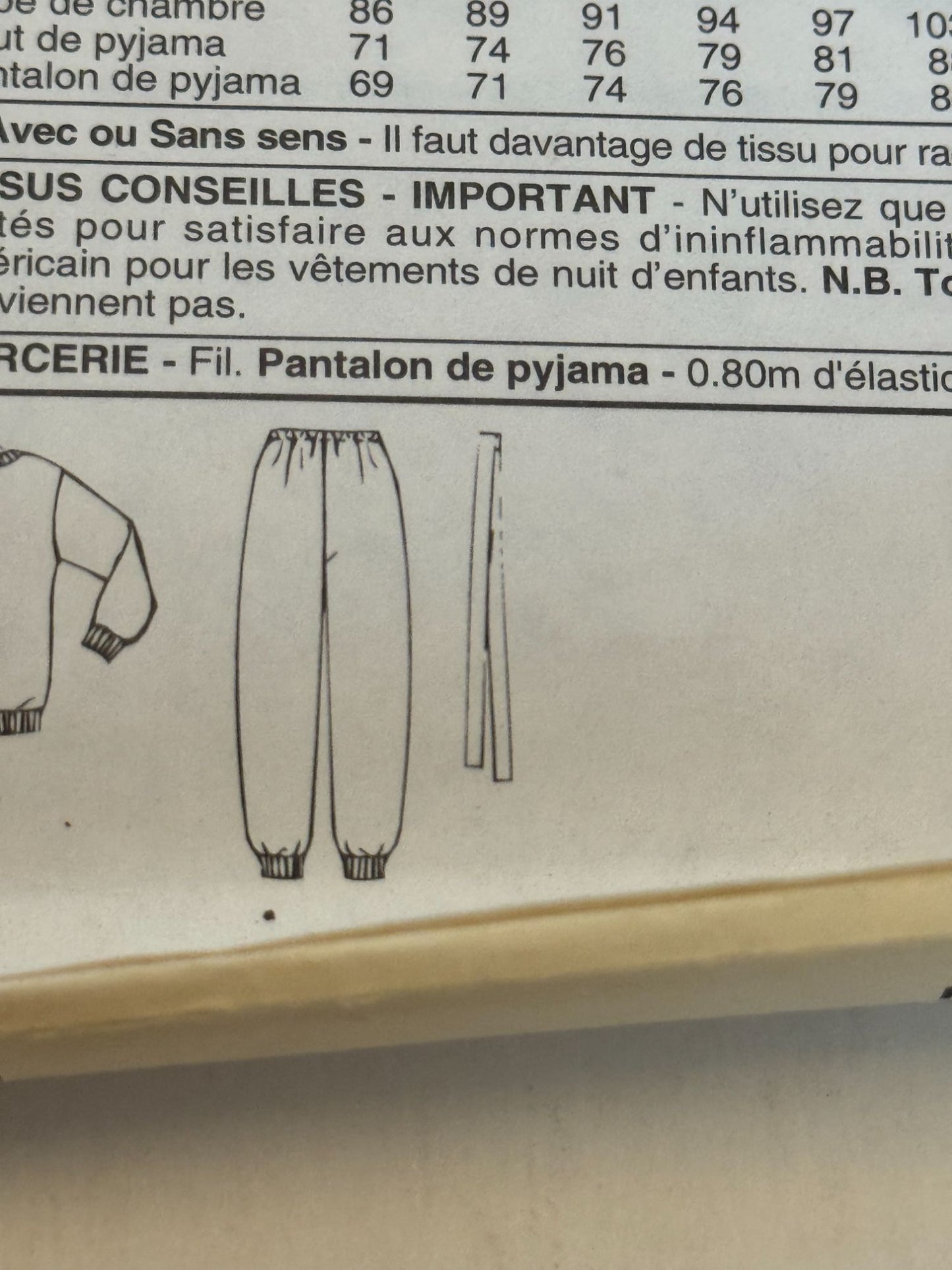 McCalls Sewing Pattern 7427 Boys Girls Pajamas Robes Lanz of Salzburg Christmas