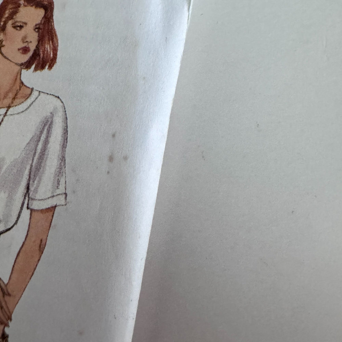 Butterick Sewing Pattern 6859 Midi Skirt Wide Leg Pants 1990s Easy 6-10 Uncut Minimalist Classic