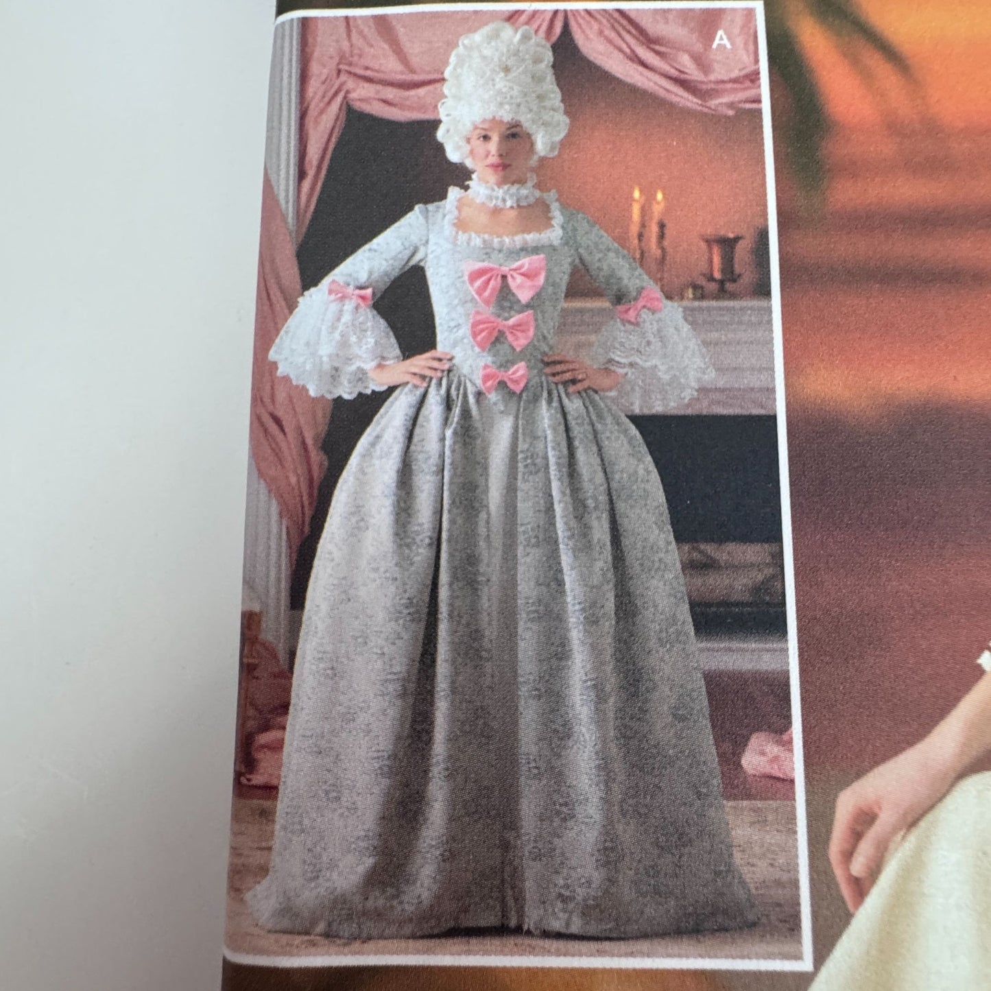 Simplicity Sewing Pattern 4092  Rococo Costume Marie Antoinette Dress 14-20 Historical 1700s Gown Uncut