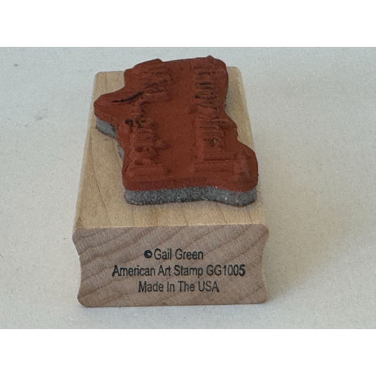 American Art Stamp Rubber Stamp Thank You For Being You Card Making Words Craft