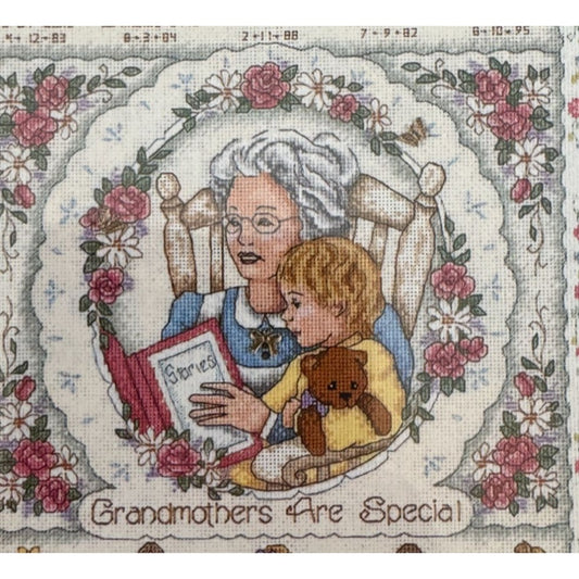 Dimensions Cross Stitch Kit A Very Special Bond Grandmother Grandchildren Record
