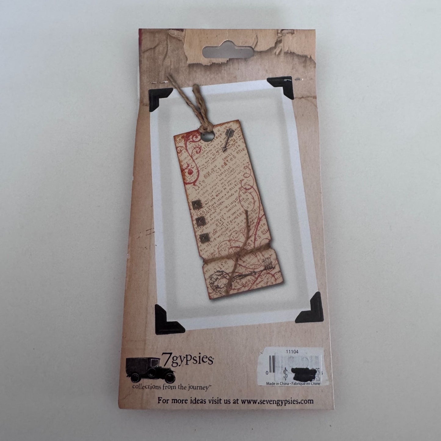 7gypsies Naked Tags Kraft Blank Tag Set Vintage Junk Journal Scrapbooking Ephemera Gift Craft
