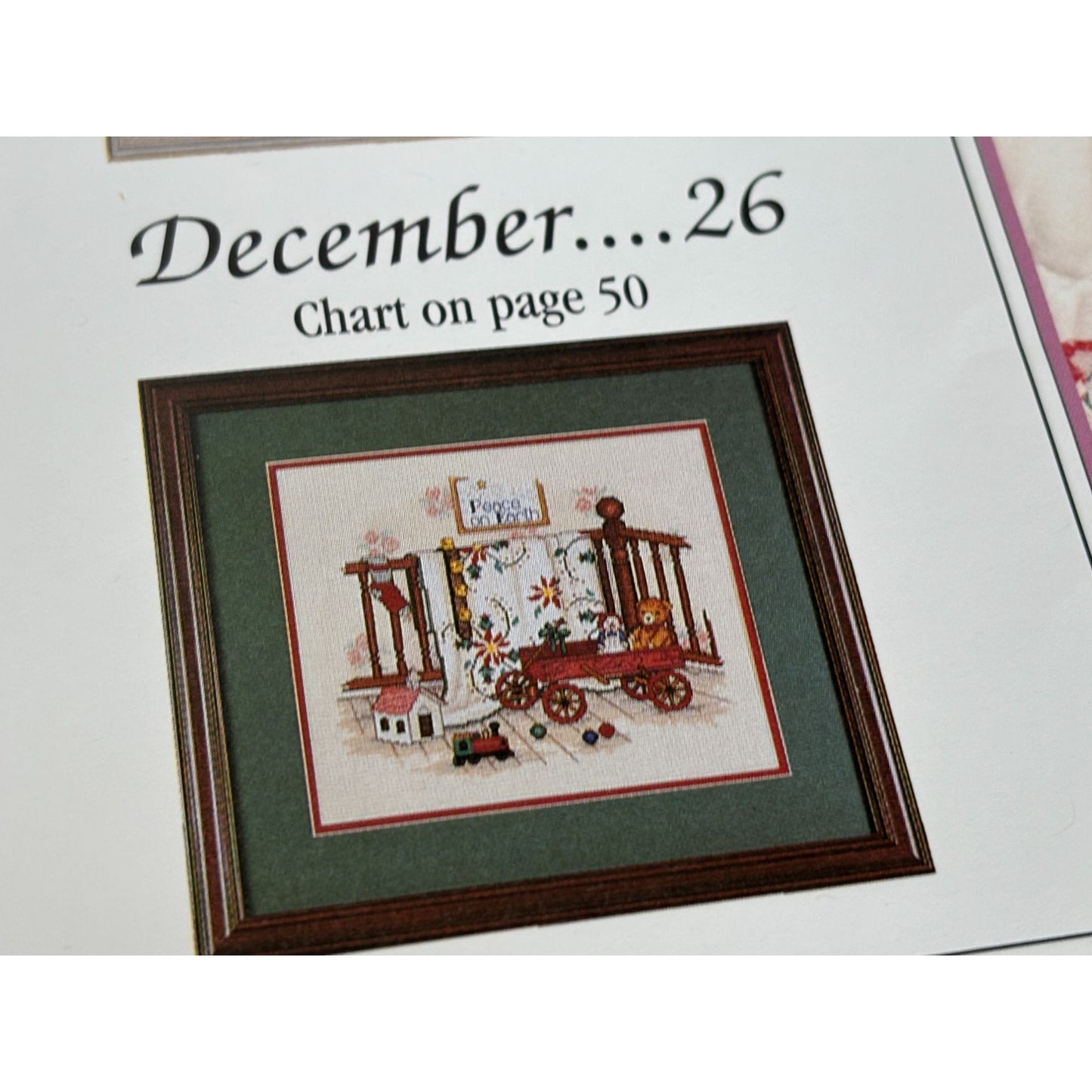 Paula Vaughan Patchwork Quilts For All Seasons Cross Stitch Book 56 Months 12