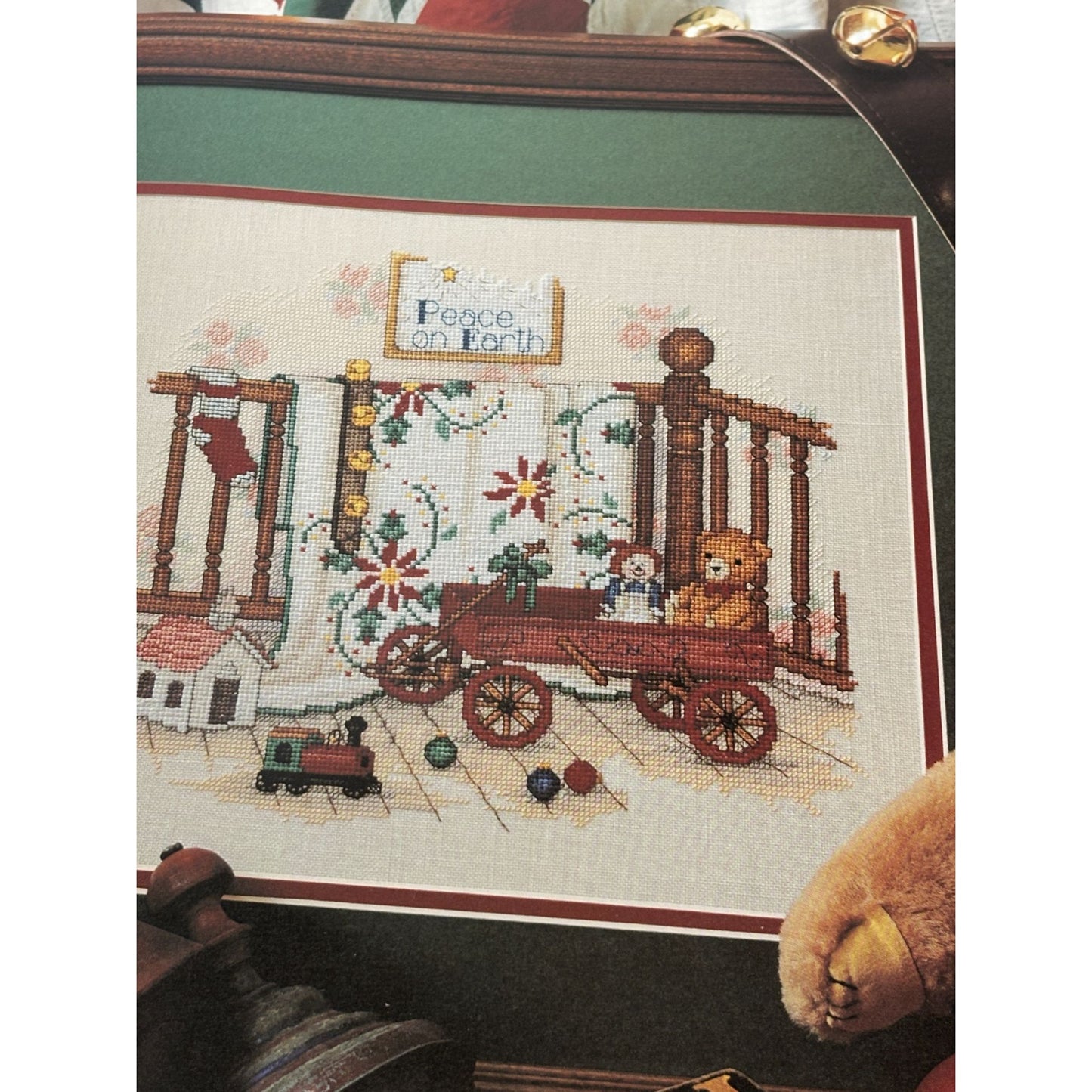 Paula Vaughan Patchwork Quilts For All Seasons Cross Stitch Book 56 Months 12
