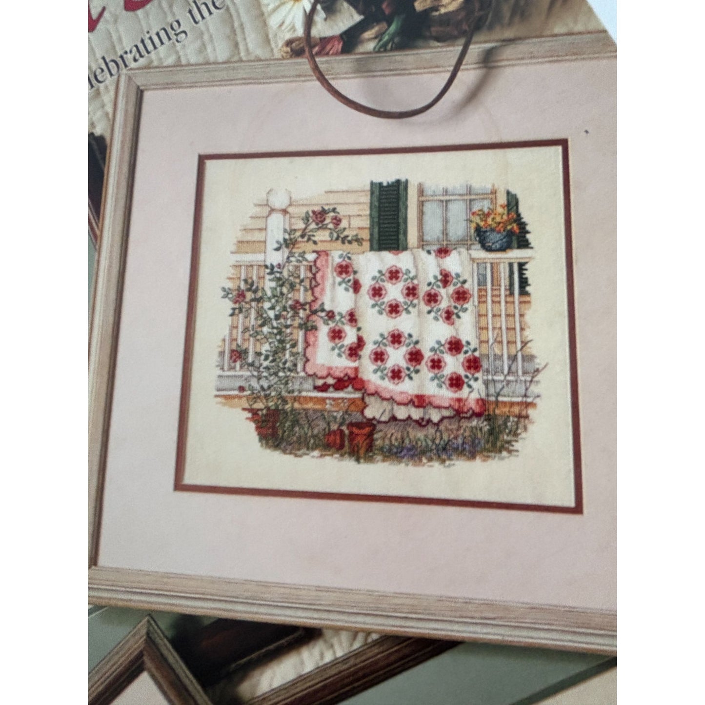 Paula Vaughan Patchwork Quilts For All Seasons Cross Stitch Book 56 Months 12