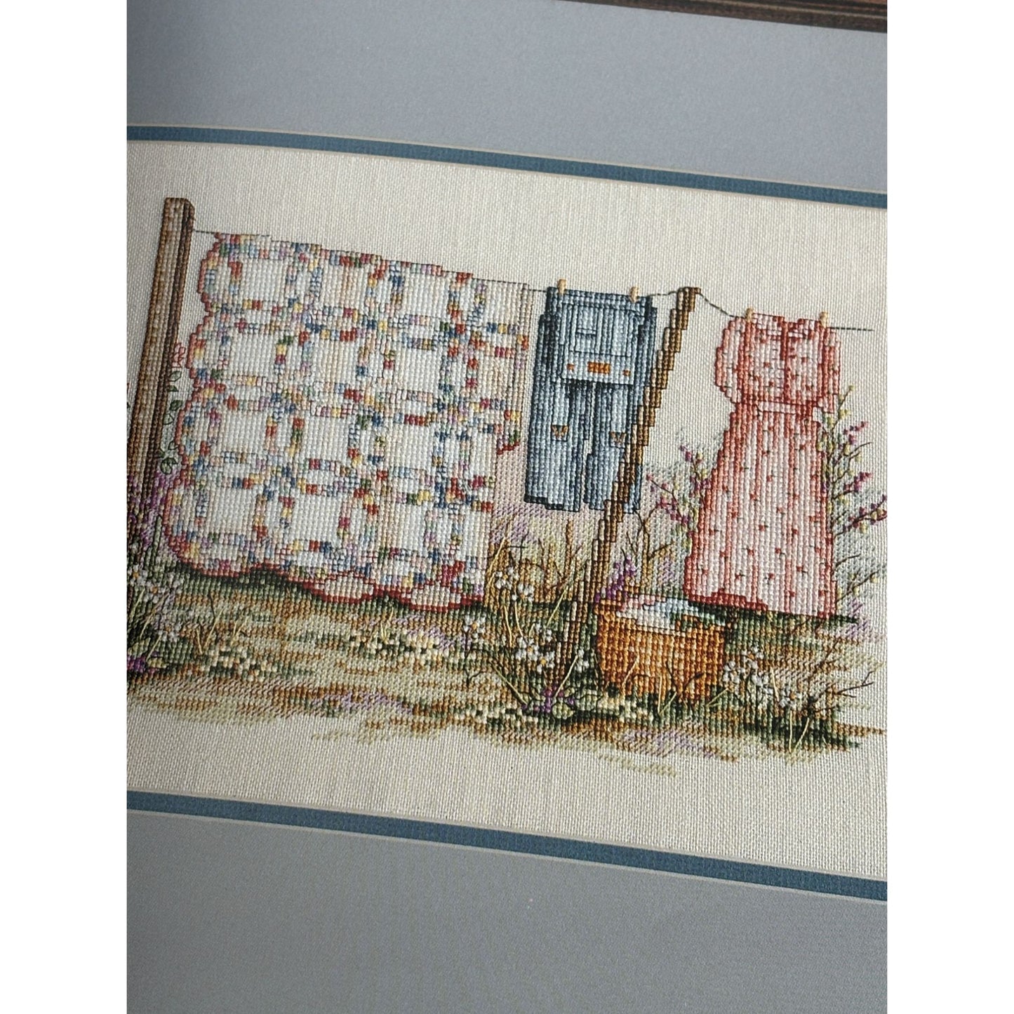 Paula Vaughan Patchwork Quilts For All Seasons Cross Stitch Book 56 Months 12