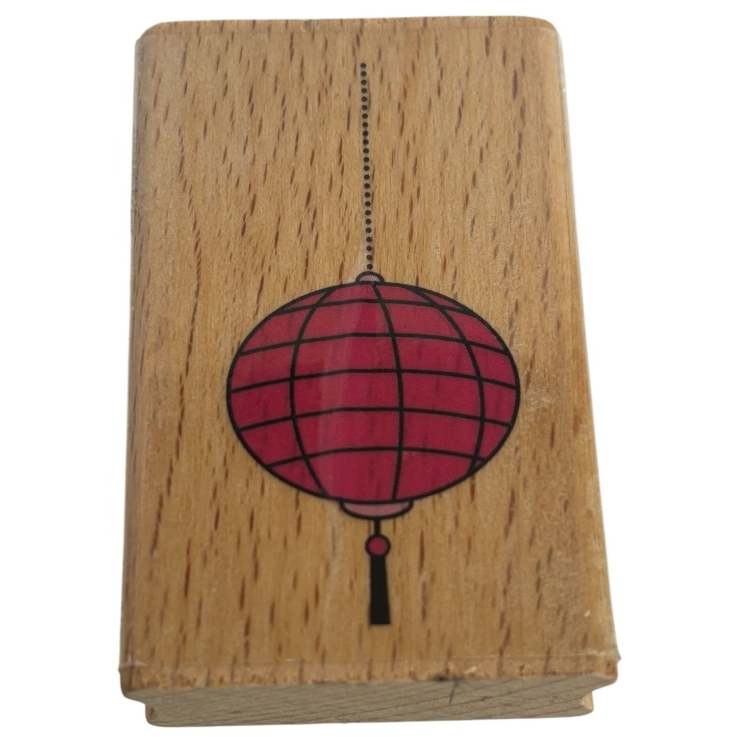 Hampton Art Rubber Stamp Hanging Lantern Asian China Chinese Lunar New Year