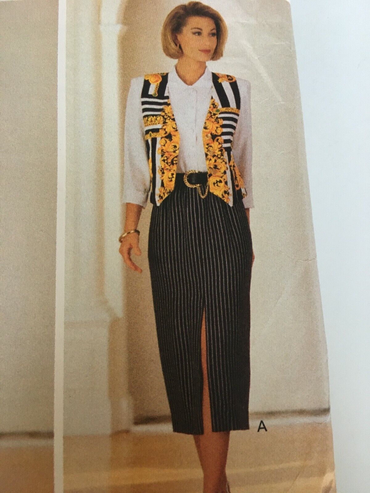 Butterick Sewing Pattern 6682 Vest Shirt Skirt Pants Capsule Wardrobe UC 12-16