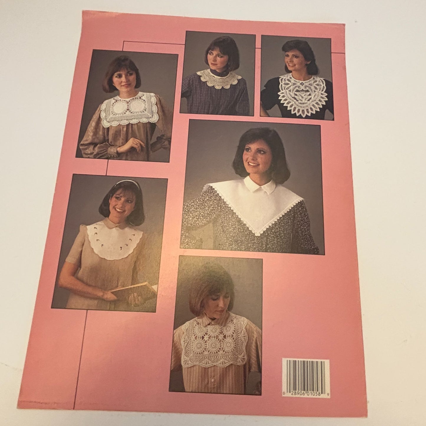 Leisure Arts Sewing Pattern 1058 Detachable Heirloom Collars Recycle Upcycle Sew