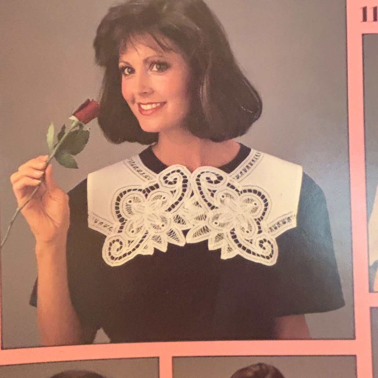Leisure Arts Sewing Pattern 1058 Detachable Heirloom Collars Recycle Upcycle Sew