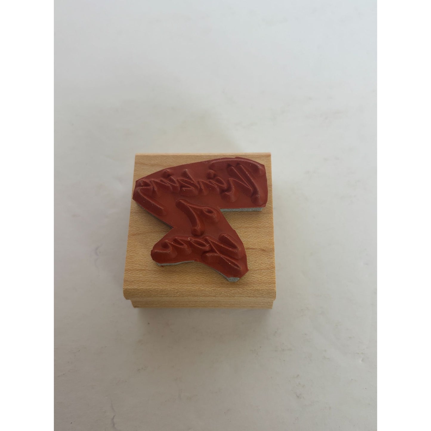 Stampin Up Rubber Stamp Thinking Of You Card Making Words Sentiment Friendship