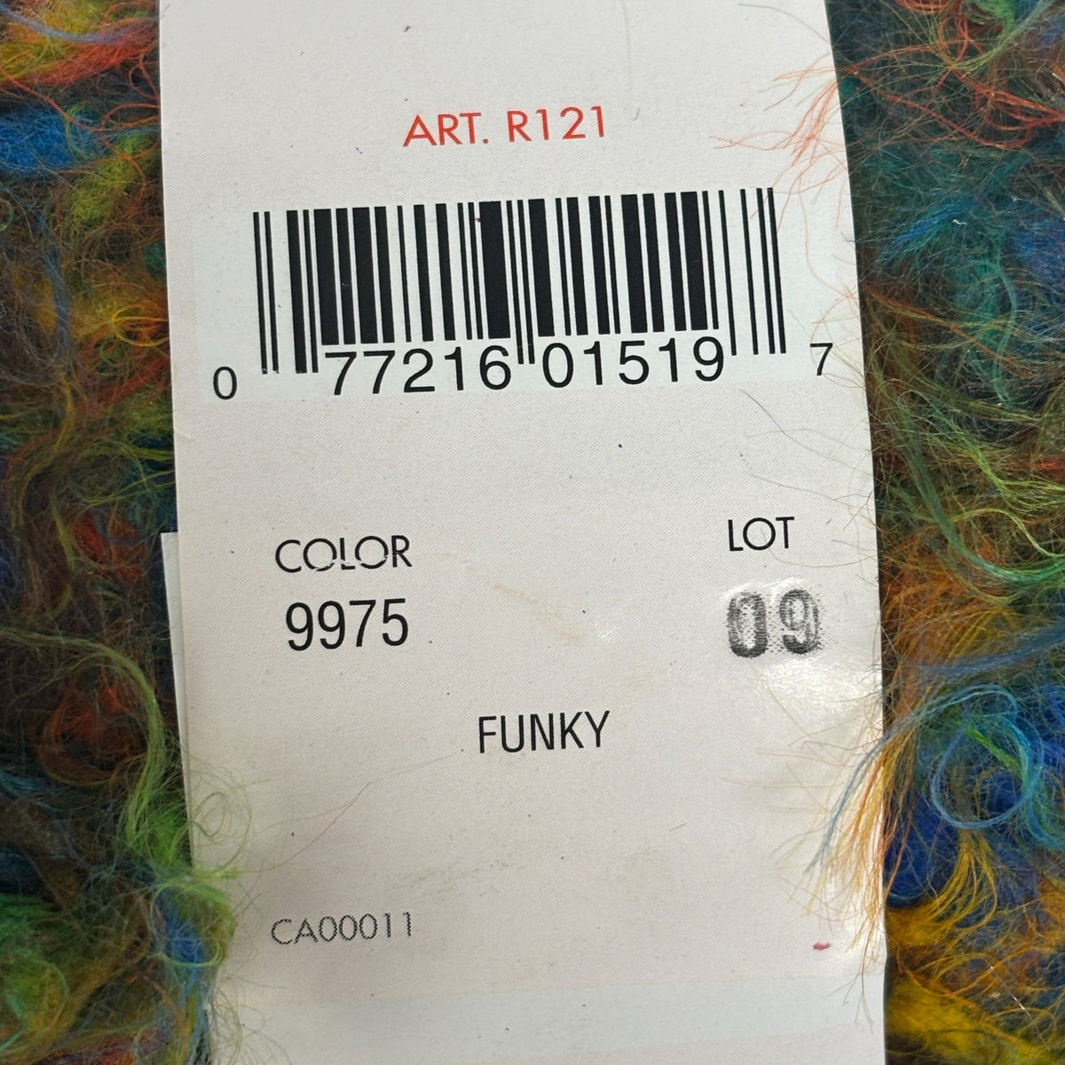 Moda Dea Wild Yarn Skein Funky Color Nylon 50g Bulky Weight Multi-Colored Italy Knitting Crochet