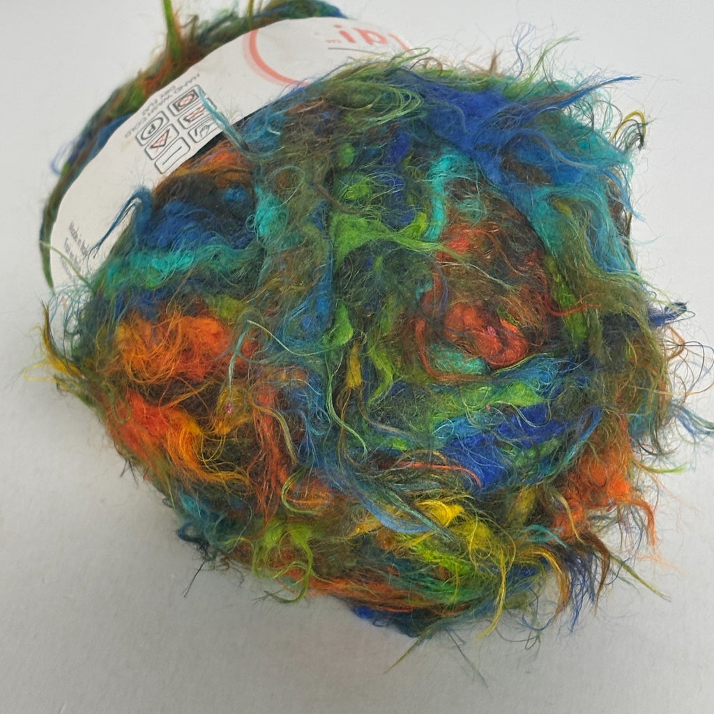 Moda Dea Wild Yarn Skein Funky Color Nylon 50g Bulky Weight Multi-Colored Italy Knitting Crochet