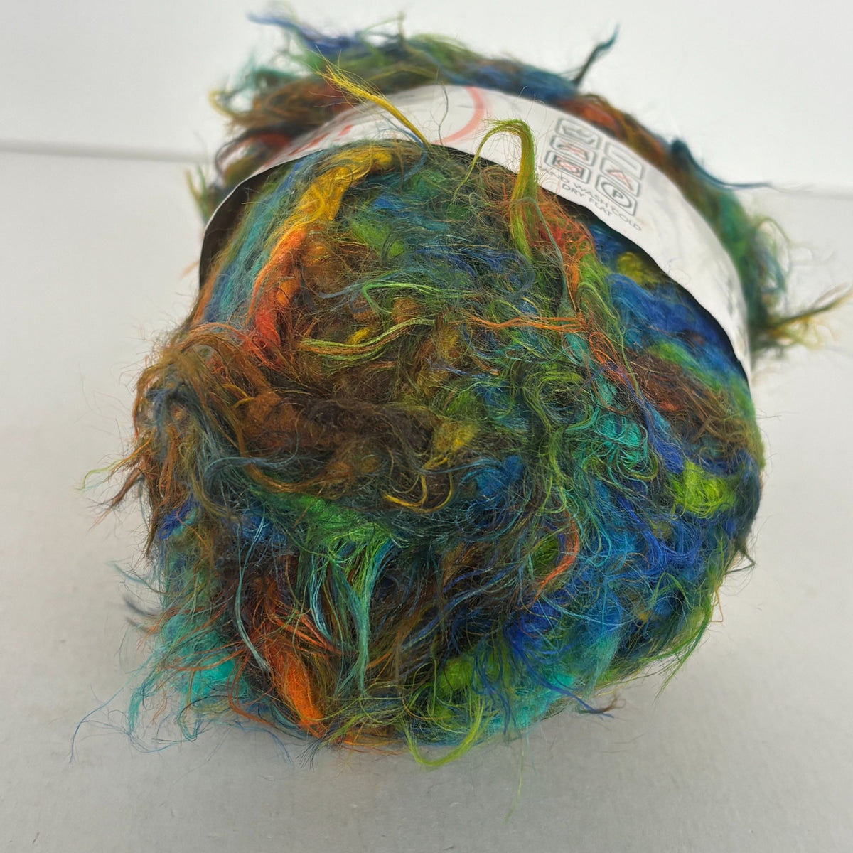 Moda Dea Wild Yarn Skein Funky Color Nylon 50g Bulky Weight Multi-Colored Italy Knitting Crochet
