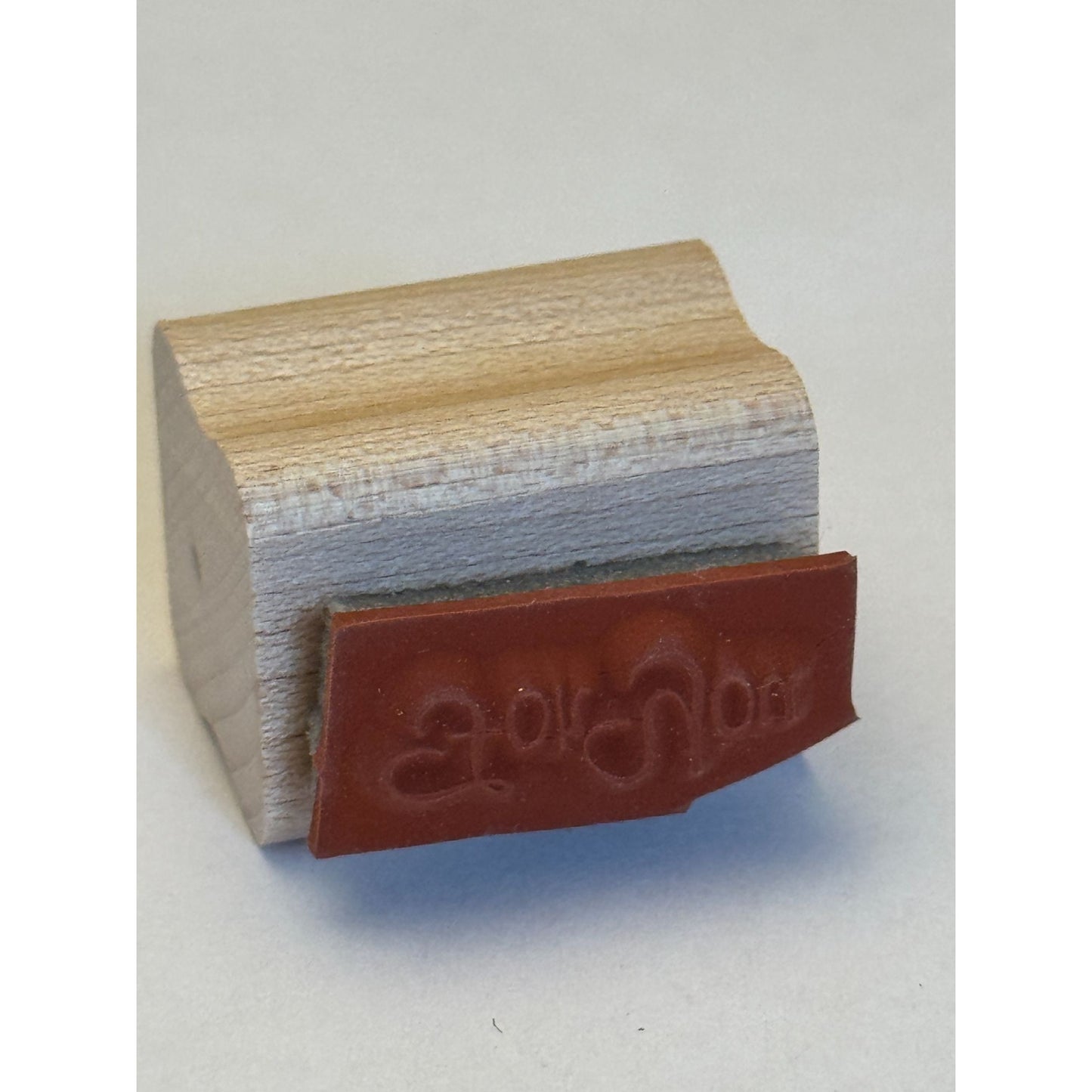 Stampin Up Rubber Stamp For You Gift Tag Card Making Words Present Small Cursive