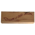 Hampton Art Rubber Stamp Dream a Little Dream Cardmaking Diffusion Tapestry Jill Meyer Words