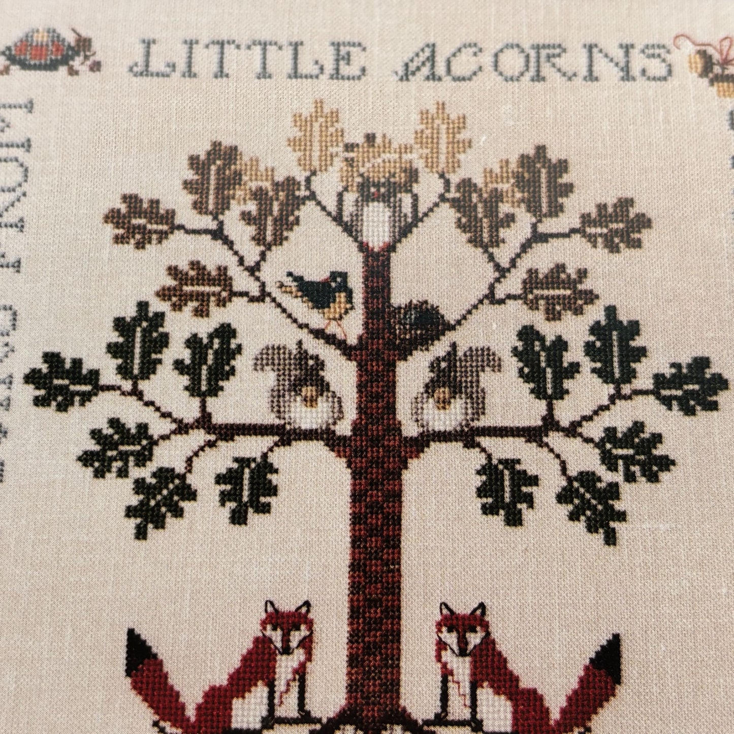 Cross-Eyed Cricket Collection Cross Stitch Pattern Booklet Tall Oaks Tree Woodland Animals Grow 97