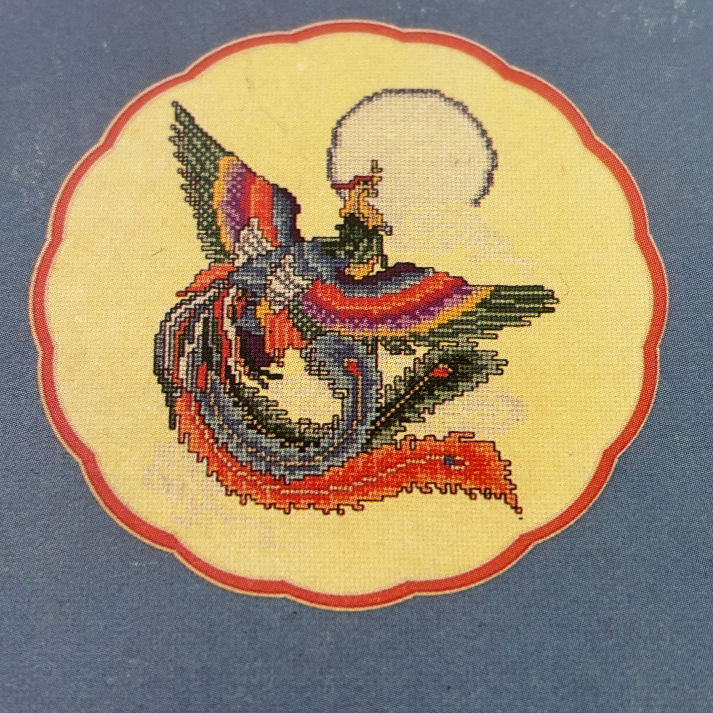 Figments Of Fantasy Cross Stitch Pattern Book Dragon Unicorn Wizard Pegasus 147