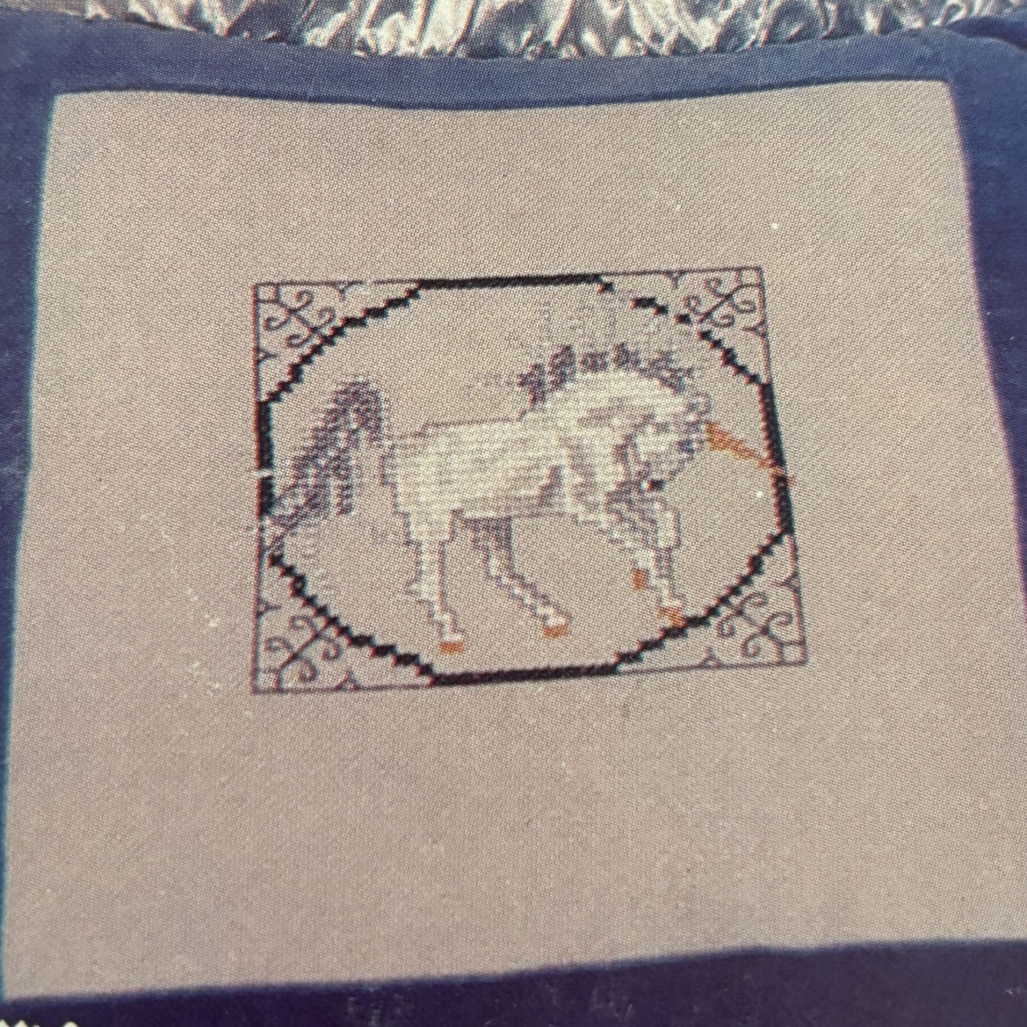 Figments Of Fantasy Cross Stitch Pattern Book Dragon Unicorn Wizard Pegasus 147